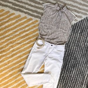 RW&Co Summery Cap Sleeve Blouse